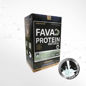Proteína de Haba Natural - Sin Sabor Añadido