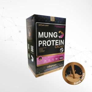 Proteína de Poroto Mung - Sabor Cacao