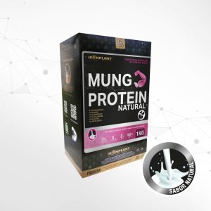 Proteína de Poroto Mung Natural - Sin Sabor Añadido