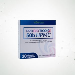 Probiótico 50 Billones/Cápsula vegana